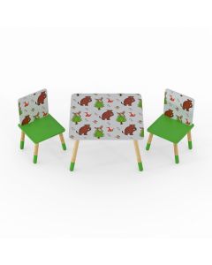 Kidsaw, The Gruffalo Table & 2 Chairs, Pattern